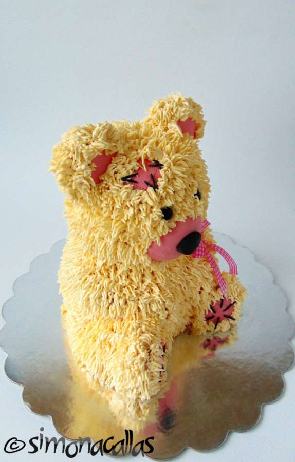 Tort ursulet Tort Teddy Bear tridimensional