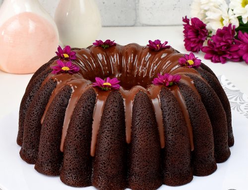 Chec cu ciocolata Chocolate Bundt Cake