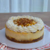 Cheesecake cu banane nuci si caramel