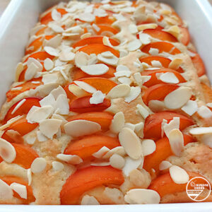 Prajitura fara zahar cu caise