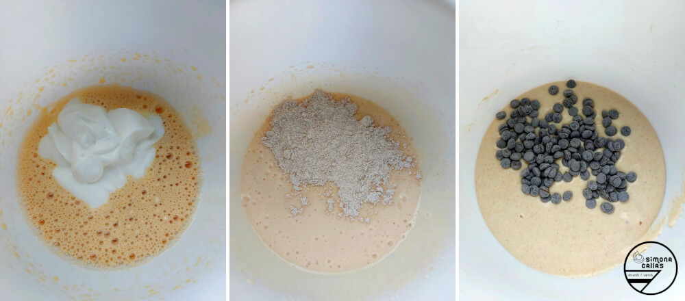 Briose dietetice cu ciocolata sugar free chocolate muffins recipe