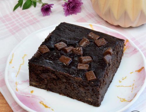 Negresa cu banane dietetica