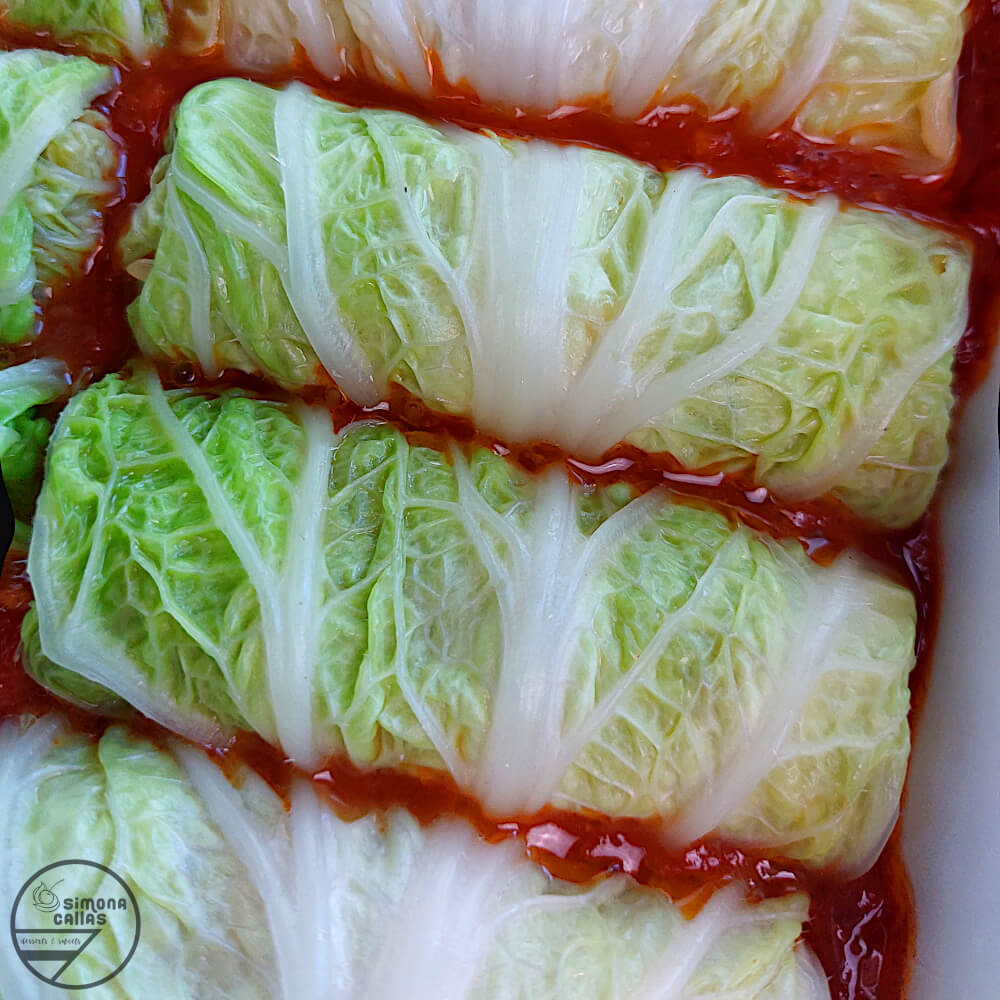 Sarmale de post cu varza chinezeasca Sarmale de post cu varza chinezeasca